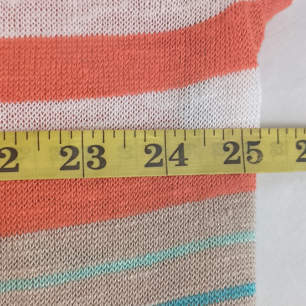 Women's Size XL Linen Cardigan Vacation Beach Coastal - Picture 10 of 12